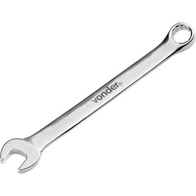 Chave Combinada 21 Mm, Aço Cromo Vanádio, Reta Cromada, Vonder Ostenvonder