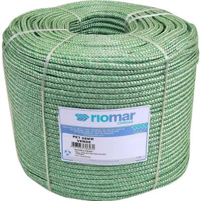 Corda Multifilamento Trançada, Verde, 8 Mm X 378 M, 45208031 Riomar