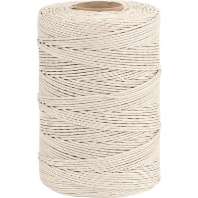 Corda Multifilamento Trançada, 3 Mm X 603 M, Branca, Vonder