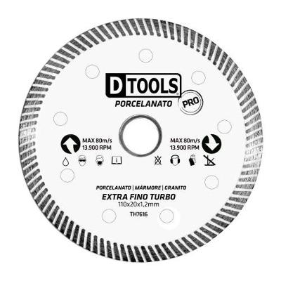 Disco Diamantado 4.3-8 Para Porcelanato - Dtools