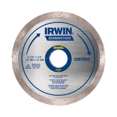 Disco Diamantado Econômico 4.3-8'' Para Corte De Azulejos - Irwin