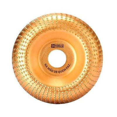 Disco Desbaste Abaulado 100 X 22.23mm Para Esmerilhadeira - Ideal Para Madeira