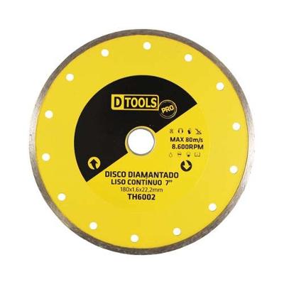 Disco Diamantado 7'' Borda 8mm - Corte Preciso E Rápido