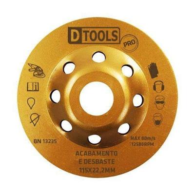 Disco Diamantado Desbaste-acabamento 4.1-2'' Para Mármore E Granito - Dtools