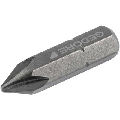Bits Ponteira Phillips Com Encaixe Sextavado 1/4, Nº 1 X 25,4 Mm, 690 S25, Gedore
