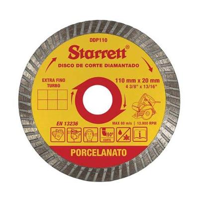 Disco Diamantado Extra Fino 4.3-8 Para Mármore E Granito - Starrett