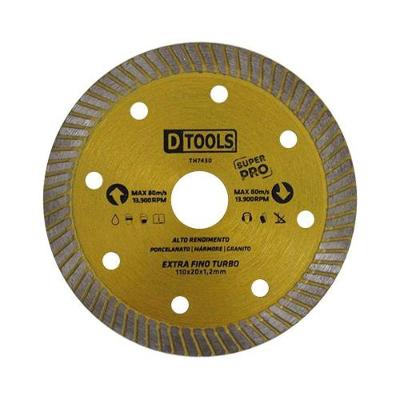 Disco Diamantado Extra Fino 4.3-8 Para Porcelanato, Mármore E Granito - Dtools