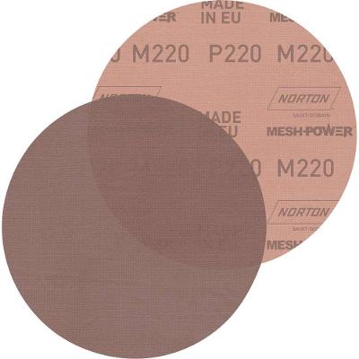 Disco De Lixa Telado Com Costado Em Pluma, 225 Mm, Grão 220, M220 Meshpower Norton Ostenvonder