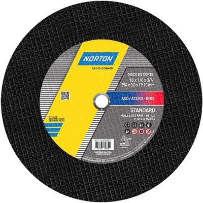 Disco De Corte Standart, 254 Mm X 3,2 Mm X 19,05 Mm, 66252850813 Norton Ostenvonder
