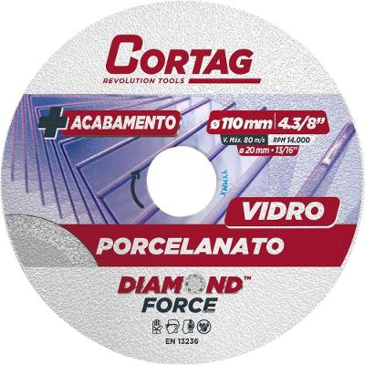 Disco De Corte Diamantado, 110 Mm, 62.796 Cortag Ostenvonder