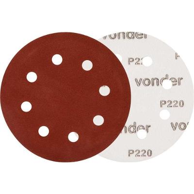 Disco De Lixa Com Costado Em Pluma 180 Mm, Grão 220, Para A Lixadeira Lpv 750, Vonder Ostenvonder