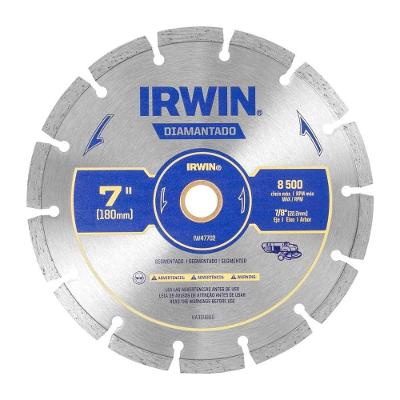 Disco De Corte Diamantado, Segmentado, 180 Mm, Iw47702 Irwin