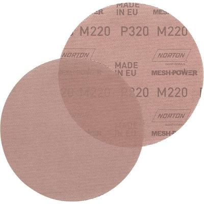 Disco De Lixa Telado Com Costado Em Pluma, 152 Mm, Grão 320, M220 Meshpower Norton Ostenvonder