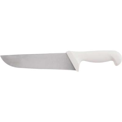 Faca Para Carne, 20 Cm, Refile Aéreo Reta Larga Inox, Cabo Branco, Bkw203-8 Starrett Ostenvonder