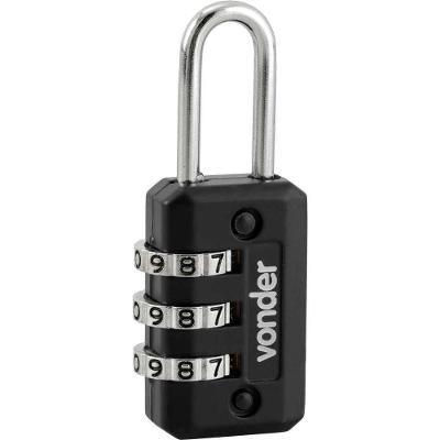 Cadeado Com Segredo, Preto, 20 Mm, Vonder Ostenvonder