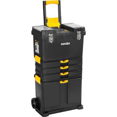 Caixa Para Ferramentas, Plástica, Com Rodas, 46,0 Cm X 26,0 Cm X 82,0 Cm, Crv 0500, Vonder