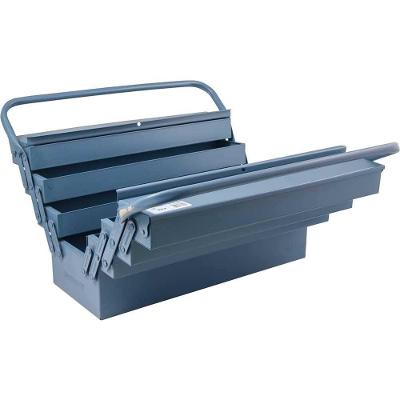 Caixa Metálica Sanfonada Para Ferramentas, Com 7 Gavetas, 50,0 Cm X 20,0 Cm X 25,5 Cm, 507-f, Marcon