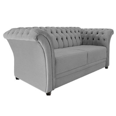 Namoradeira Chesterfield Sofia Corano Cinza