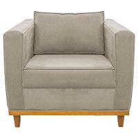 Kit Sofá 2 Lugares e 2 Poltronas Europa Corano Bege - 2