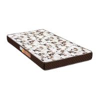 Cama Box Solteiro: Colchão Ortopédico Polar D28/EP Anatômico Orthoface + Base CRC Rústico Clean(88x188)