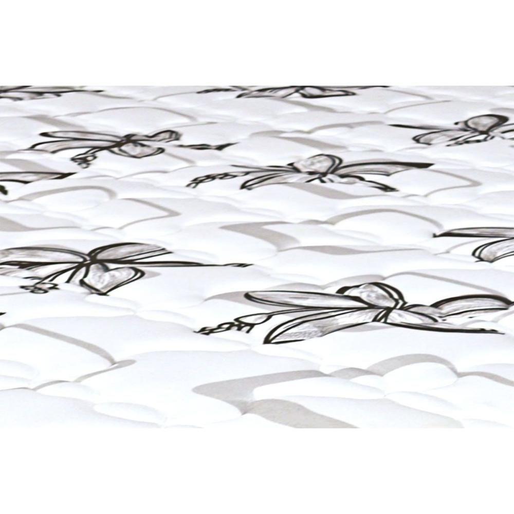 Cama Box Baú King: Colchão Anatômico Probel D40 Guarda Costas Premium Hiper Firme Pillow Top + Base CRC Courano White(193x203) - 2