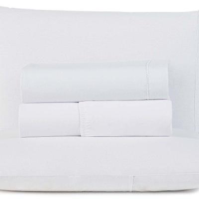Jogo De Cama Solteiro Top Line Hipercal 180 Fios 3 Peças 100% Poliéster - Branco