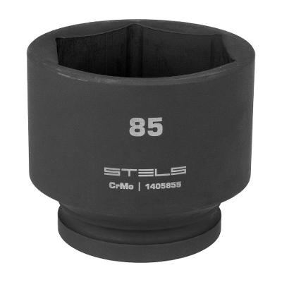 Soquete Impacto 1'' 85mm Aço Cr-mo Hexagonal Stels 1405855