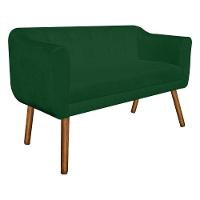 Namoradeira Julia 2 Lugares Suede Verde - D'rossi - 6