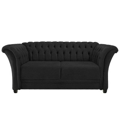 Namoradeira Chesterfield Sofia Corano Preto
