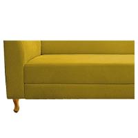 Recamier 140Cm Lado Direito Suede Amarelo - 2