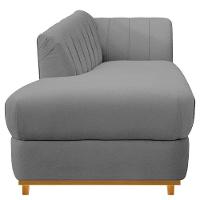 Recamier 160Cm Lado Esquerdo Corano Cinza