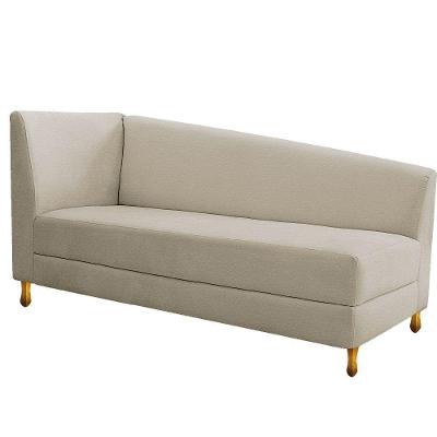 Recamier 185Cm Lado Direito Corano Bege