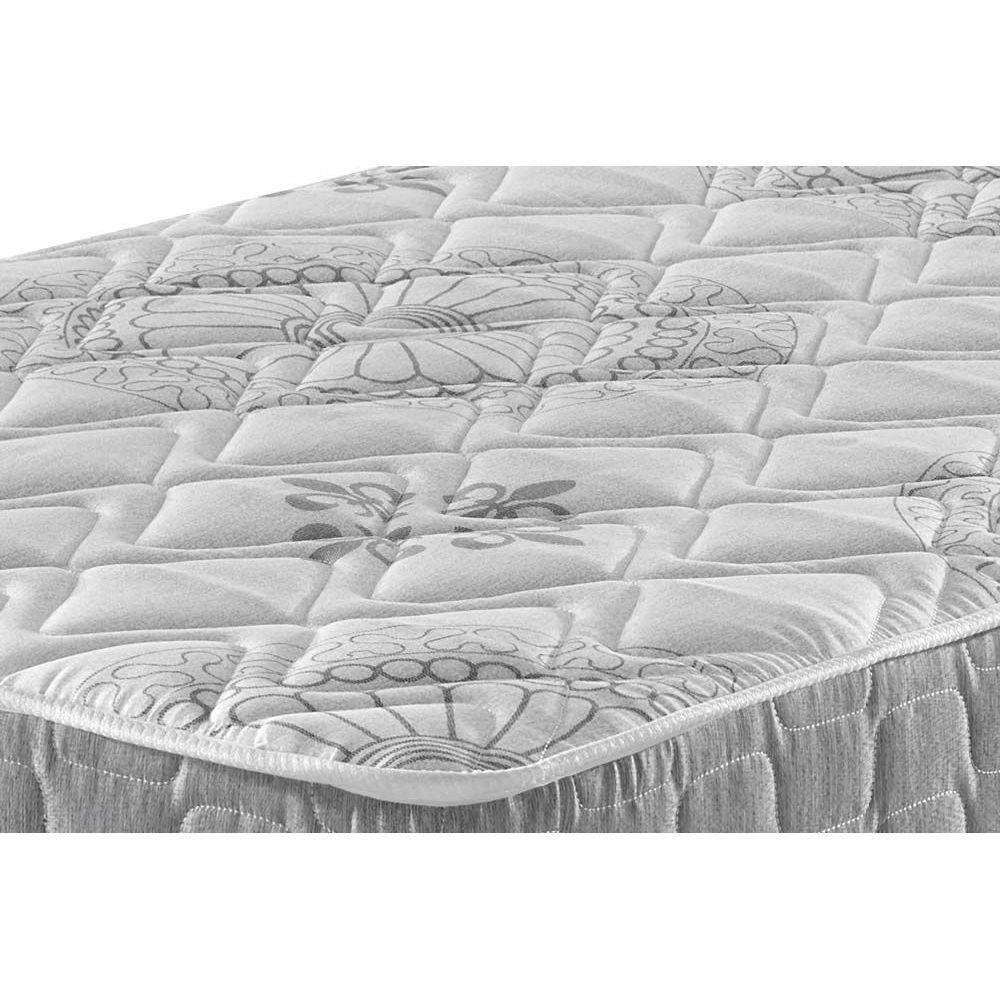 Cama Box Queen: Colchão Espuma D33 Anjos Orthosono + Base CRC Suede Gray(158x198) - 3