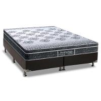 Cama Box Queen: Colchão Molas Ensacadas Probel MasterPocket ProDormir Springs + Base CRC Courano Black(158x198) - 1