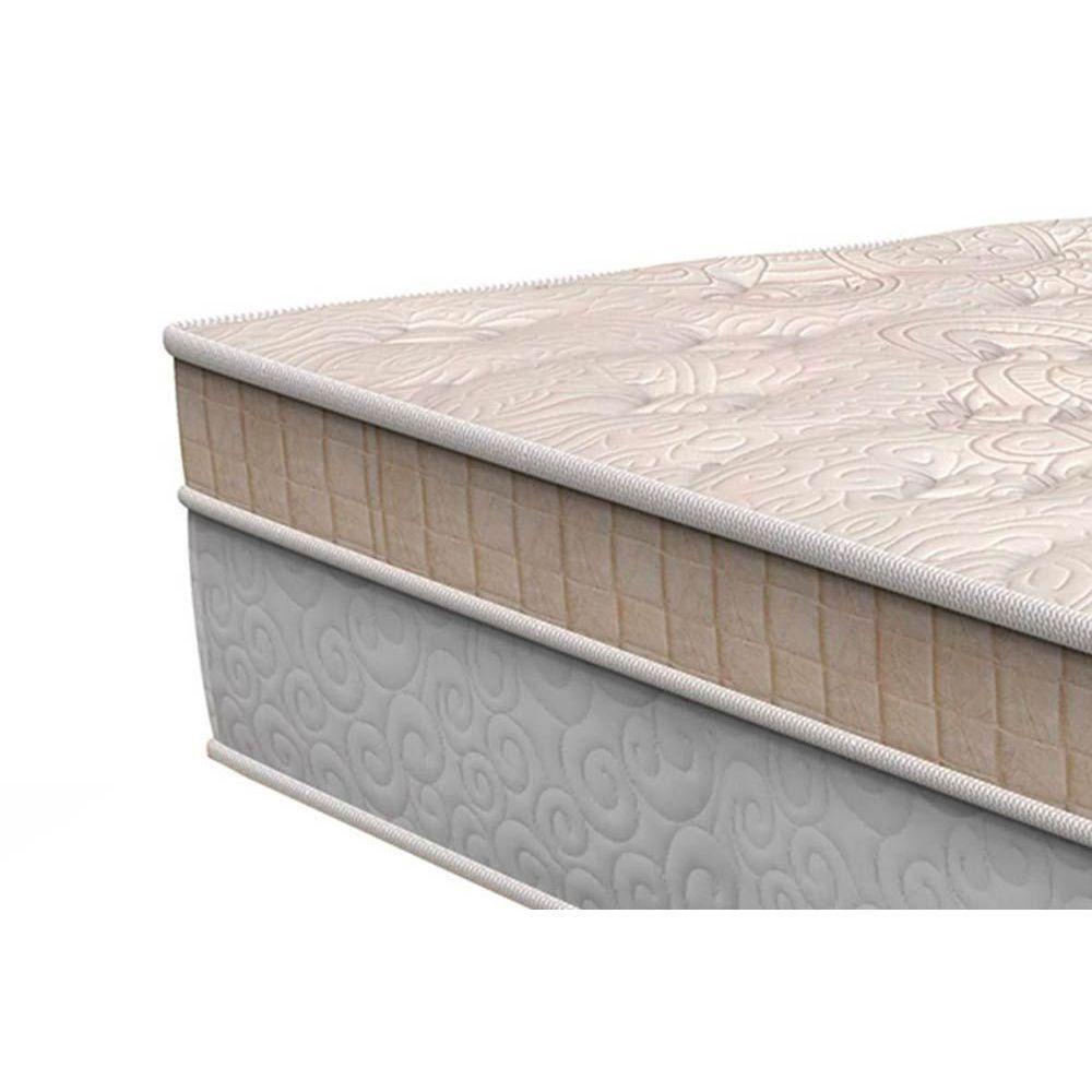 Cama Box Solteiro: Colchão Molas Ensacadas Orthoflex MasterPocket Naturale + Base CRC Courano White(88x188) - 4