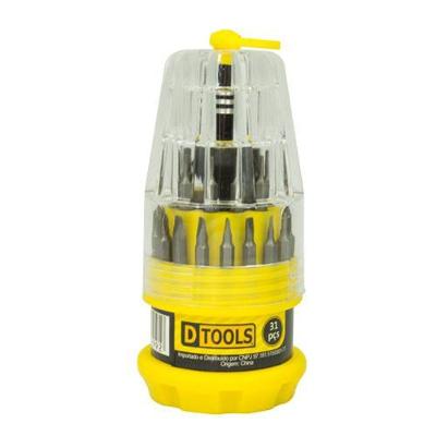 Jogo De Chaves Telecom 31 Peças - Dtools