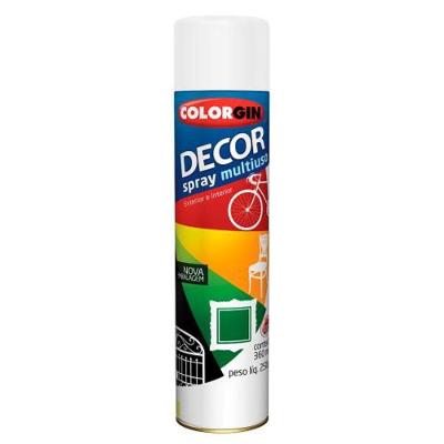 Spray Decor Multiuso Branco Fosco (884) - Colorgin