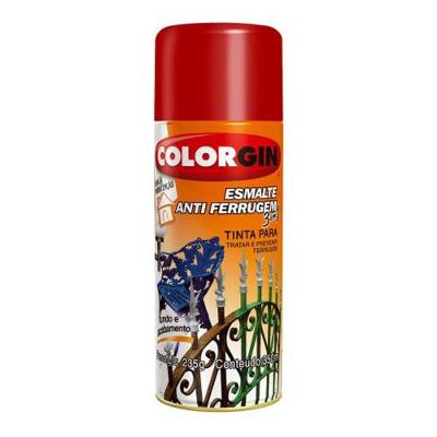 Spray Antiferrugem 3 Em 1 Vermelho (2035) - Colorgin