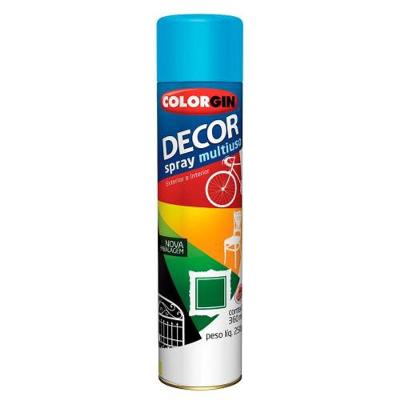 Spray Decor Multiuso Azul Médio (862) - Colorgin