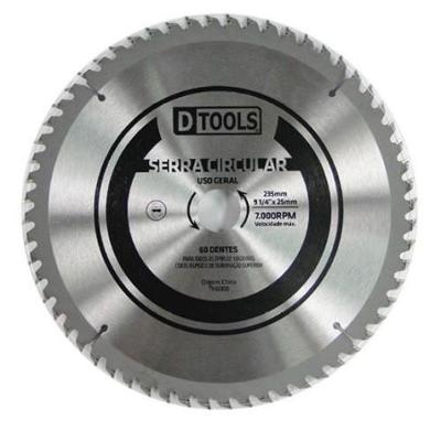 Serra Circular Com Vídea 9'' 1-4'' 60 Dentes - Dtools