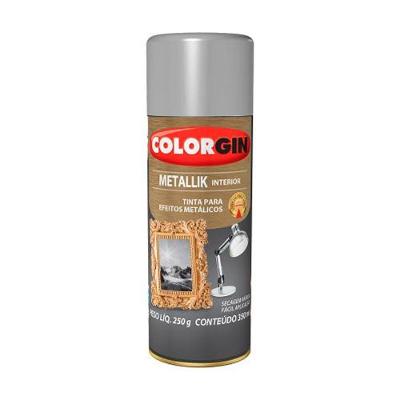 Spray Metallik Prata (53) - Colorgin