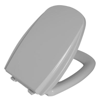 Assento Sanitário para Louça Monte Carlo Deca Formato Oval Almofadado Antibacteriano Gelo