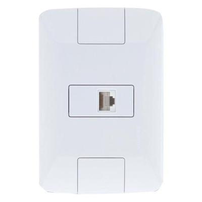 Conjunto Tomada Fone Americano Rj11 - Linha Aria - Tramontina