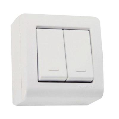 Conjunto Caixa 2 Interruptores Simples250v/ 10a - Tramontina