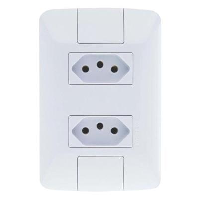 Conjunto 2 Tomadas 10a - Linha Aria - Tramontina