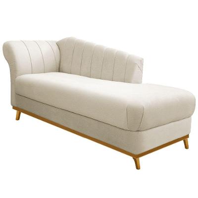 Recamier 185Cm Lado Direito Corano Bege
