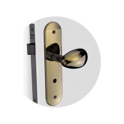 Fechadura De Banheiro Taco De Golf Ouro Velho - Soprano