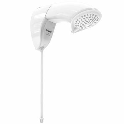 Ducha 7700 Watts 220 Volts Nd Eletrônica Branco Dndel77220br03 Zagonel Ducha 7700w 220v Nd Eletr