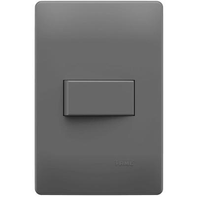 Conjunto Interruptor Paralelo 4x2 10a 250 Volts Habitat Onix 06145794 Fame