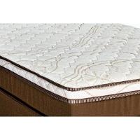 Cama Box Solteiro: Colchão Molas Ensacadas Luckspuma MasterPocket Caribe + Base CRC Suede Brown(88x188) - 3